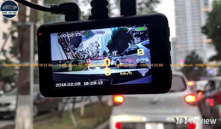 Webvision S8 Plus – Camera hành trình ô tô ghi hình trước sau