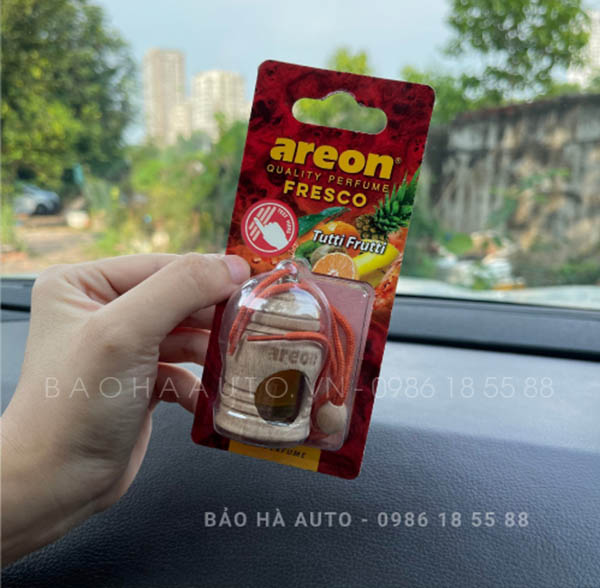 Tinh dầu nước hoa treo xe ô tô Areon Fresco (chính hãng)