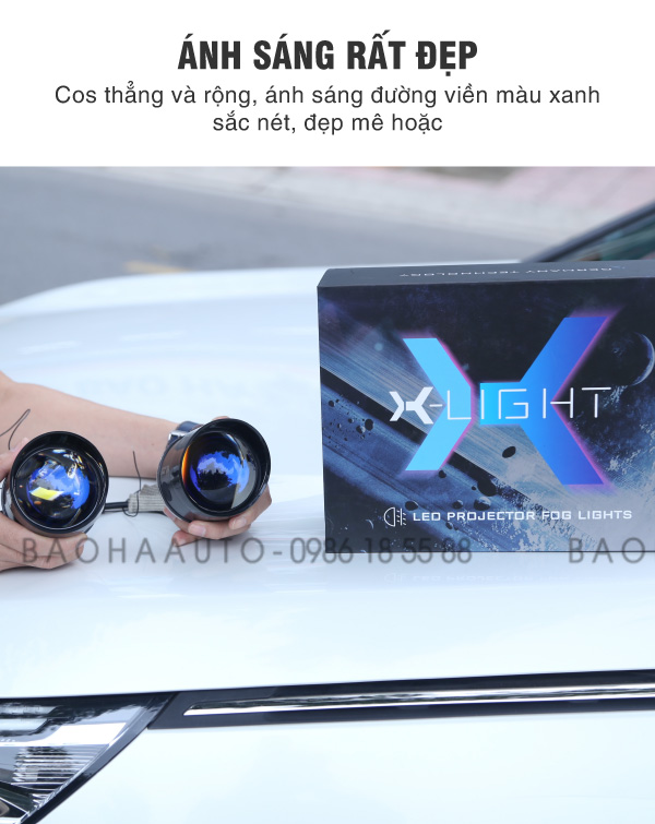 Bi Gầm Led X-Light F10 Chính Hãng, Báo Giá Cực Tốt