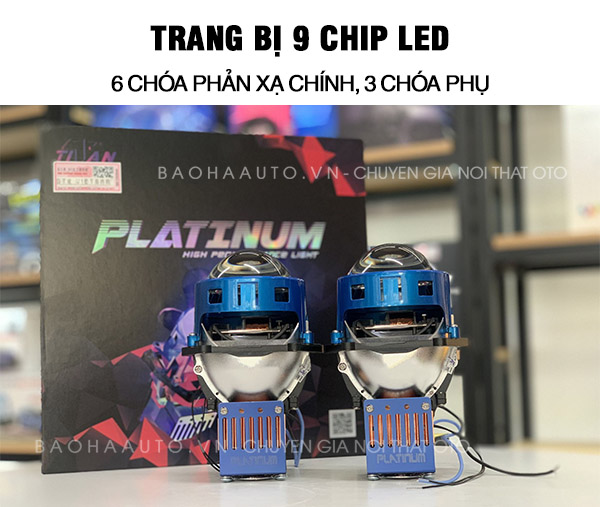 Bi Laser Titan Platinum Plus 9+3 Chính Hãng