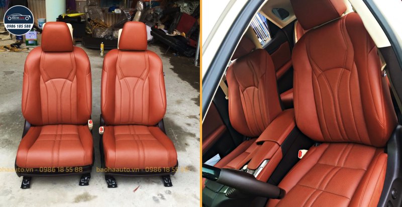 Bọc ghế da ô tô cho xe Lexus chất liệu da công nghiệp cao cấp
