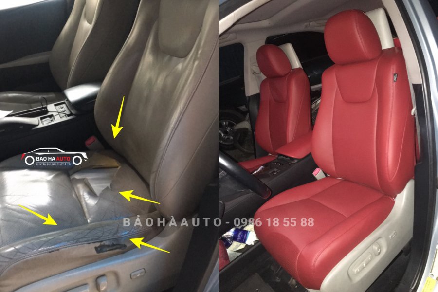 Bọc ghế da Lexus. Thay thiết kế, nâng tầm cảm xúc khi cầm vô lăng