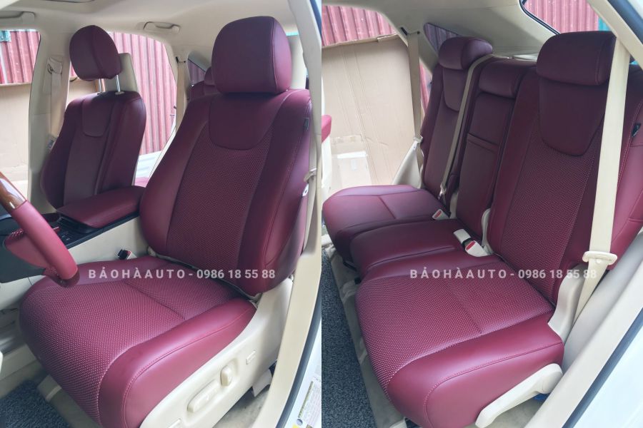 Bọc ghế da Lexus. Thay thiết kế, nâng tầm cảm xúc khi cầm vô lăng