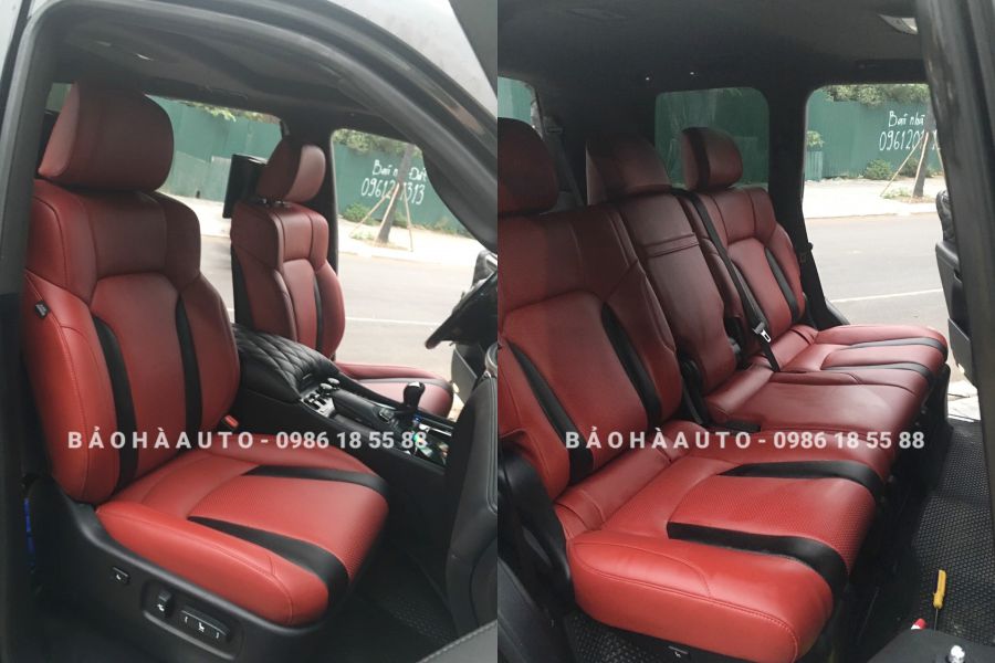 Bọc ghế da Lexus. Thay thiết kế, nâng tầm cảm xúc khi cầm vô lăng