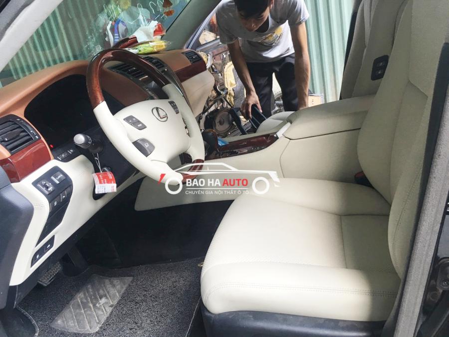 Bọc ghế da Lexus. Thay thiết kế, nâng tầm cảm xúc khi cầm vô lăng