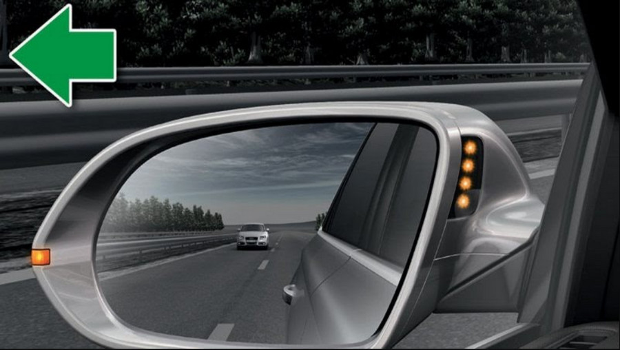 Cách chỉnh gương chiếu hậu ô tô tránh “điểm mù” tối ưu nhất