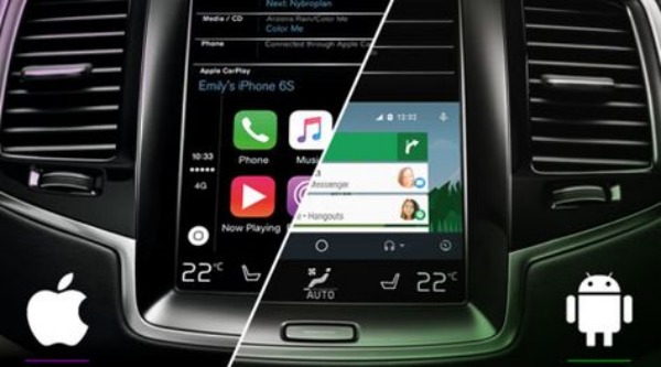 Cách kết nối Carplay, android Auto trên xe ô tô