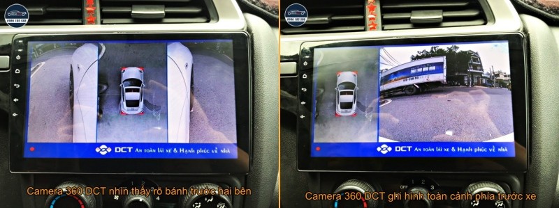 Camera 360 DCT cao cấp cho dòng xe Honda (chính hãng, giá tốt)