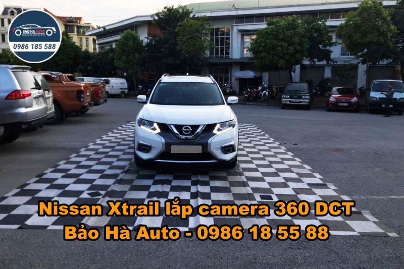 Nissan Xtrail đang trong bạt tinh chỉnh camera 360 DCT