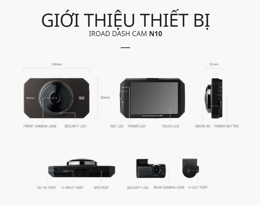 Camera hành trình Iroad N10 