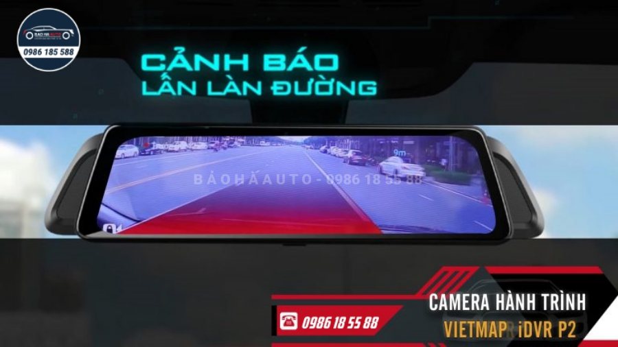 Camera hành trình ô tô Vietmap iDVR P2 – Báo giá lắp đặt chi tiết