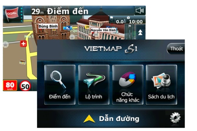 Camera hành trình Vietmap D20 – Phiên bản màn hình taplo tự động gập