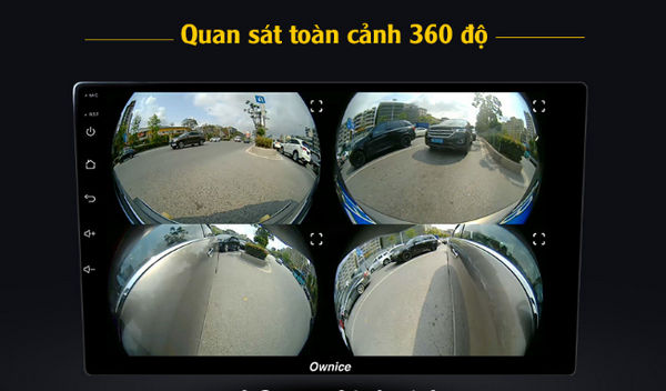 Màn hình DVD android Ownice C900 kết hợp Camera 360