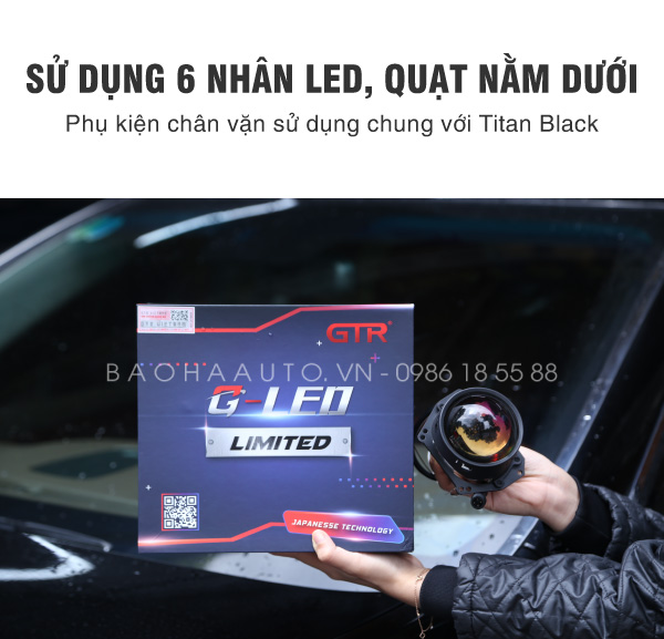 Đèn Bi Led GTR Limited Chính Hãng Bảo Hành 24 Tháng