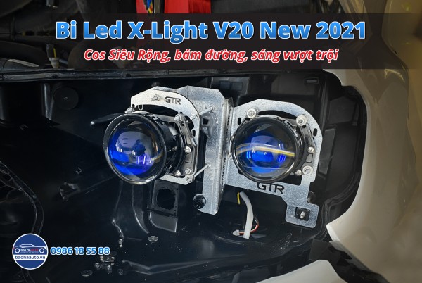 Đèn Bi Led X Light V20 Ô Tô Chính Hãng GTR Việt Nam