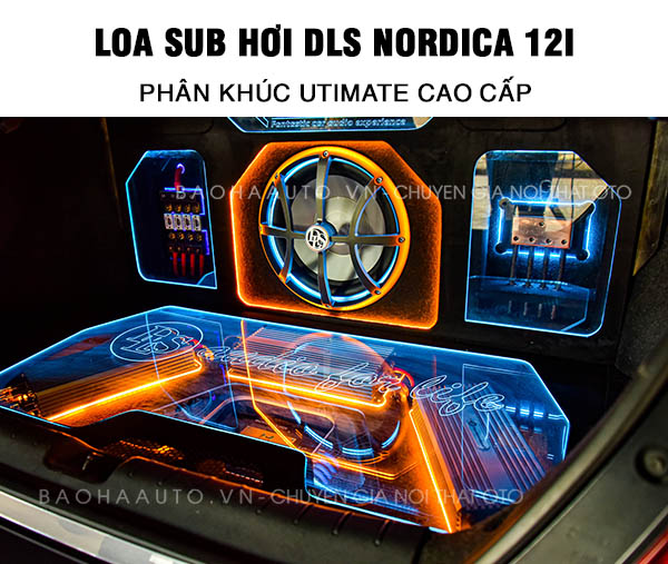 Loa Sub Hơi DLS Nordica 12i Cao Cấp DLS Thụy Điển