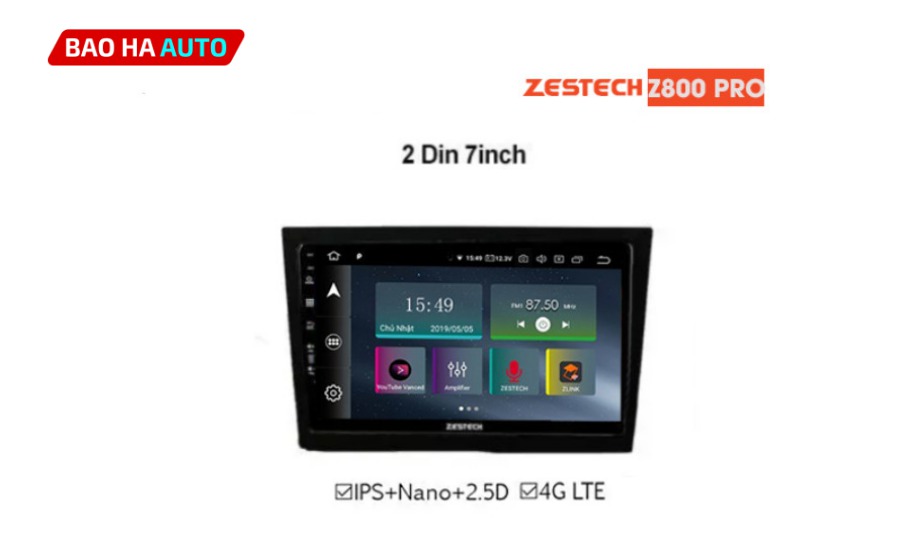 Báo giá màn hình DVD Android ô tô Zestech Z800 Pro chính hãng