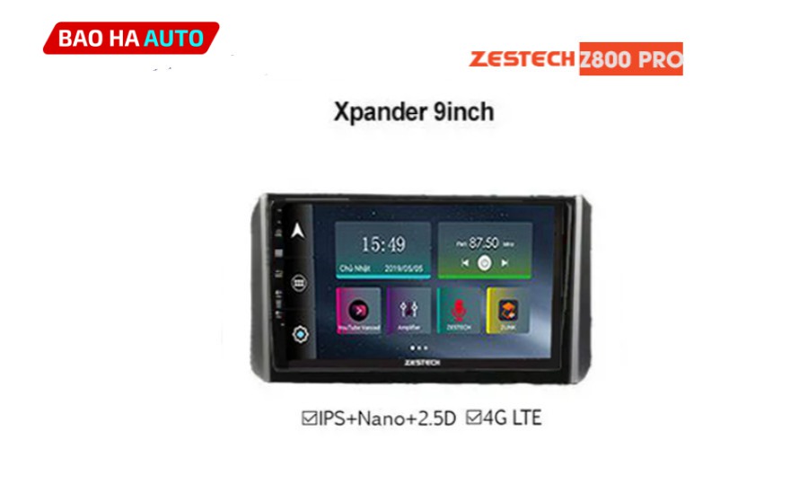 Báo giá màn hình DVD Android ô tô Zestech Z800 Pro chính hãng