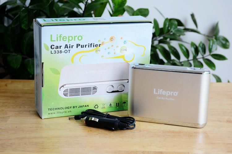Máy lọc không khí ô tô LifePro cao cấp (có tính năng khử mùi)