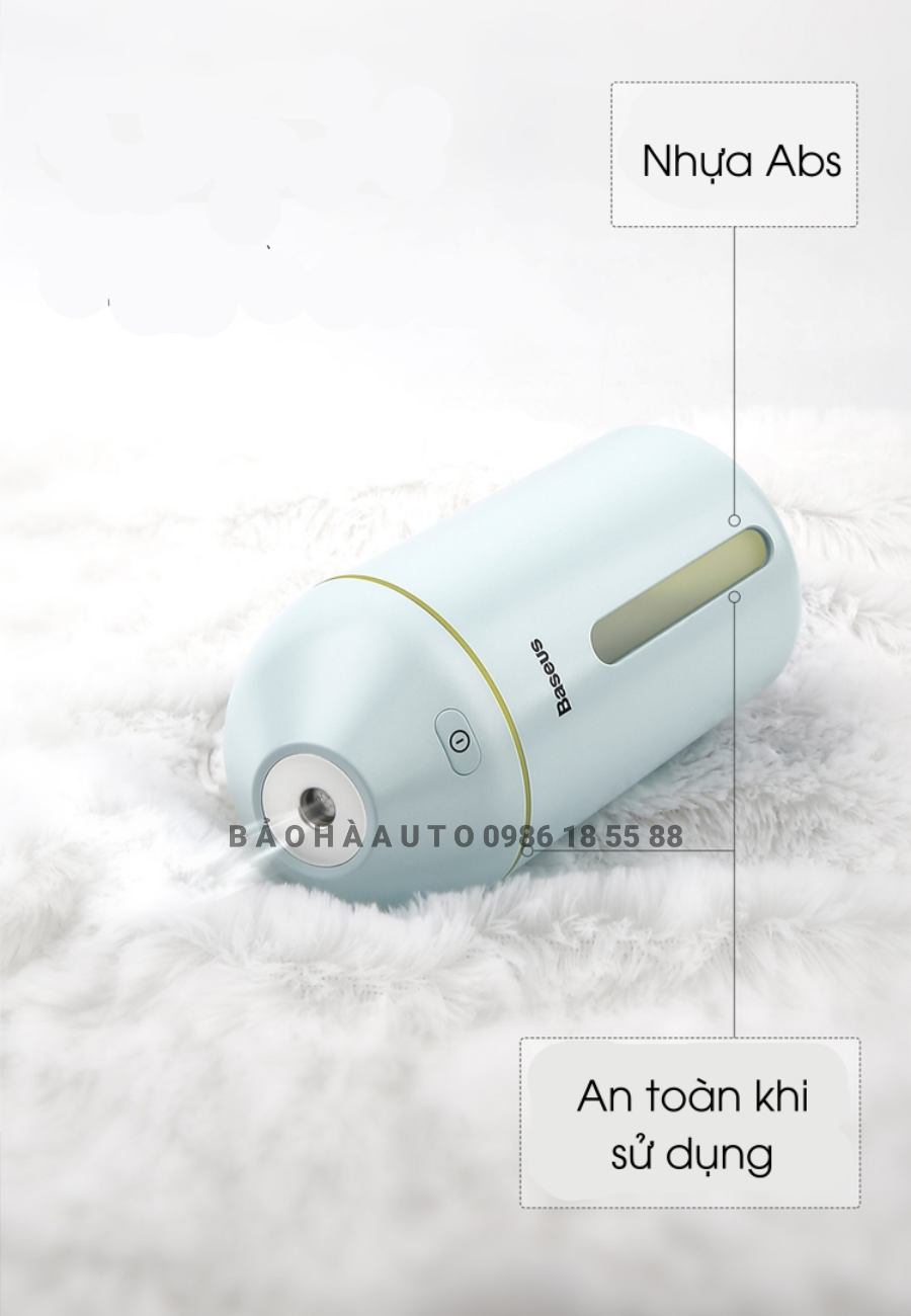 Máy phun sương tạo ẩm Baseus (320ml, USB 5V) chính hãng