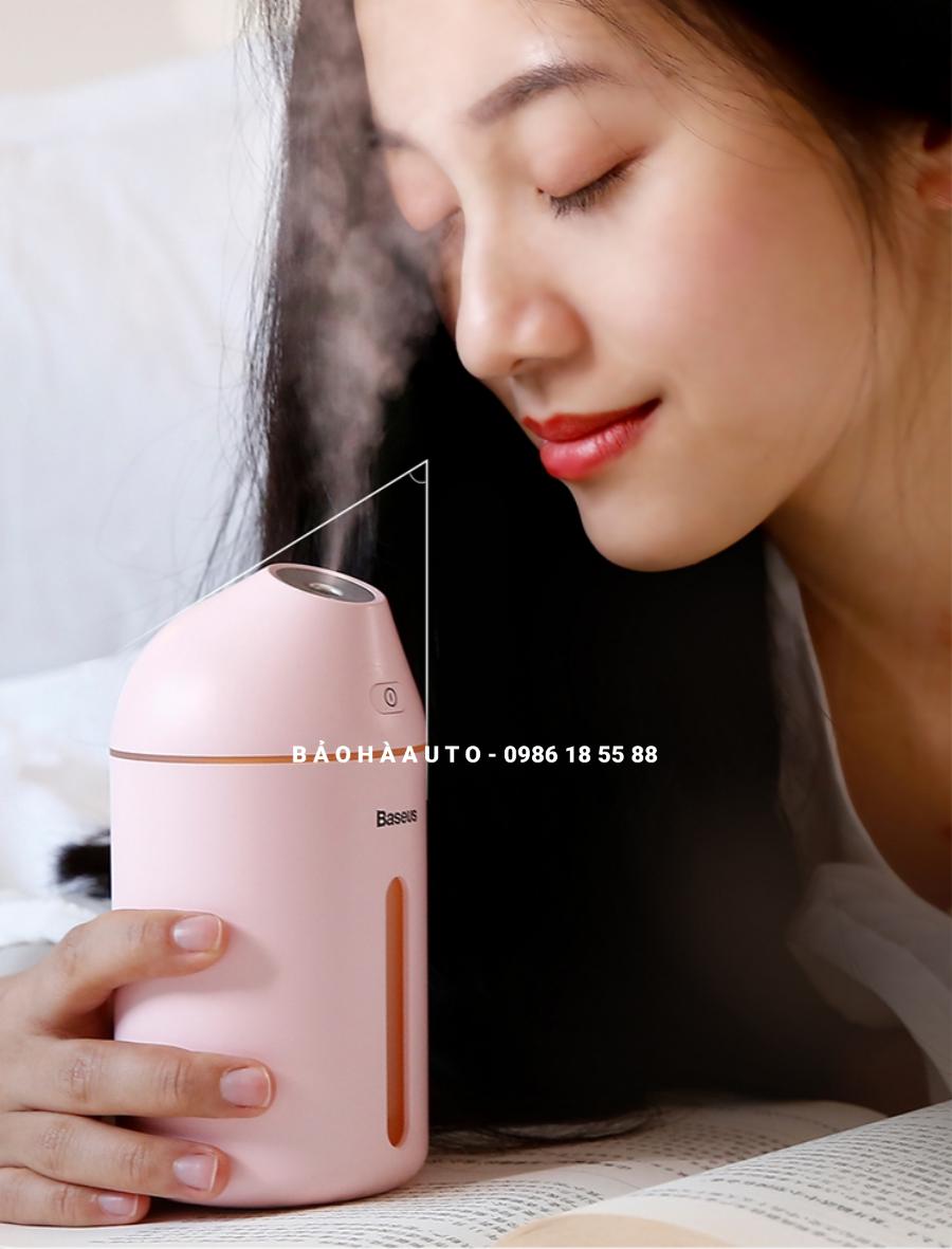Máy phun sương tạo ẩm Baseus (320ml, USB 5V) chính hãng