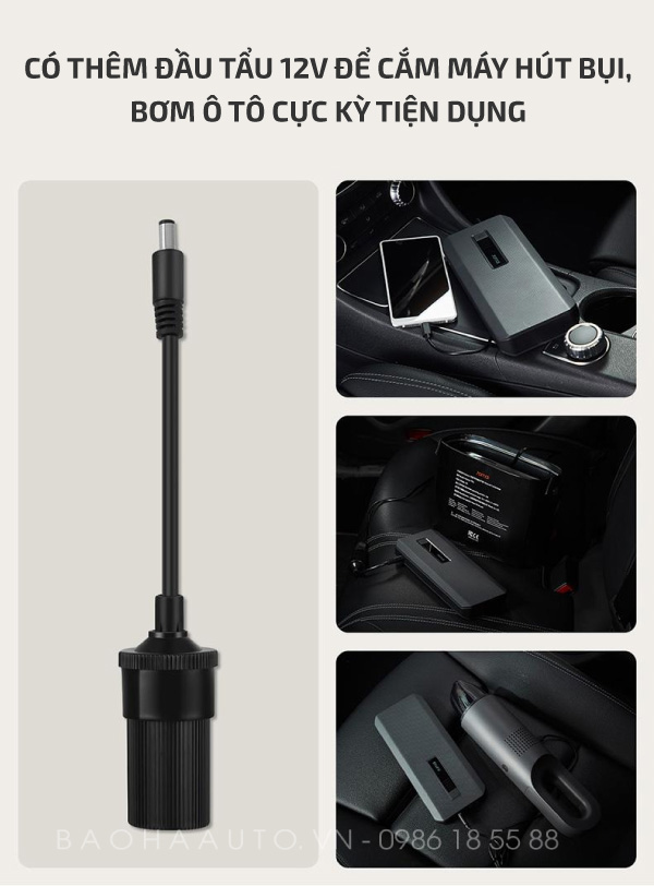 Pin kích bình ô tô Xiaomi 70mai Midrive PS06 dung lượng 18000 mAh