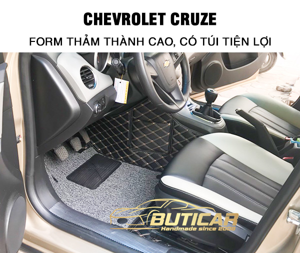 Thảm lót sàn ô tô Chevrolet chuẩn form bền đẹp giá tốt