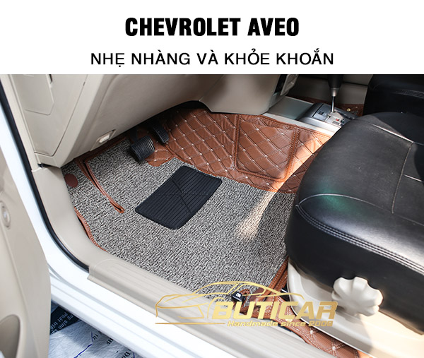 Thảm lót sàn ô tô Chevrolet chuẩn form bền đẹp giá tốt