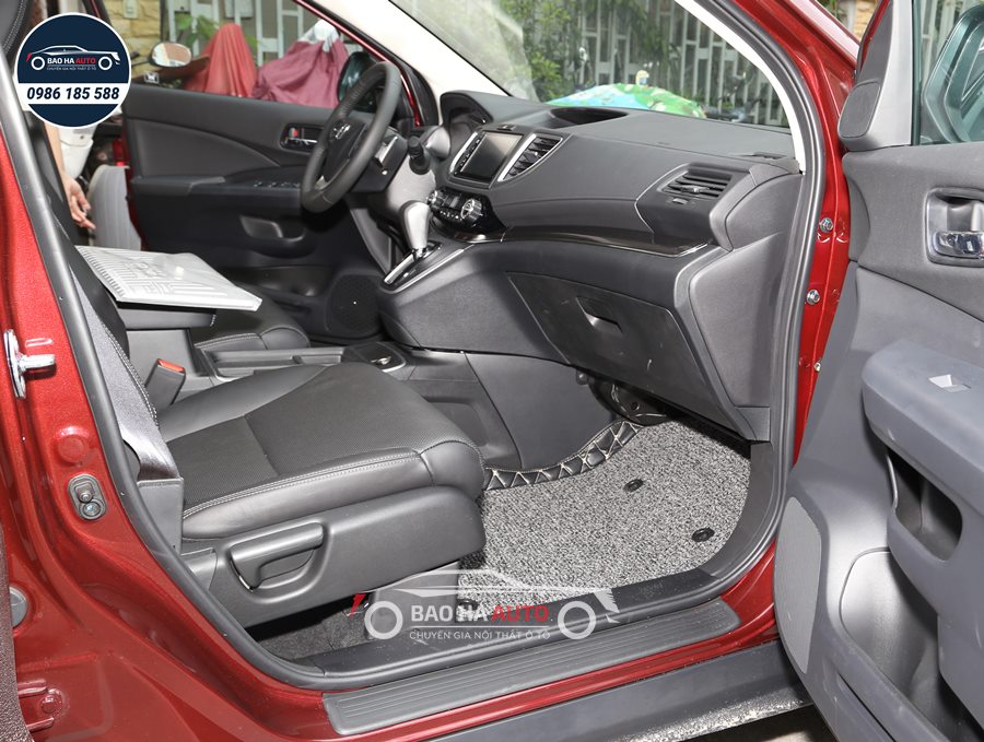 Thảm lót sàn ô tô da 5D 6D cho xe Honda (100% da cao cấp)