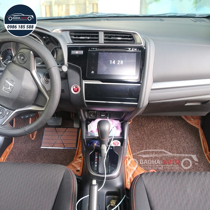 Thảm lót sàn ô tô da 5D 6D cho xe Honda (100% da cao cấp)