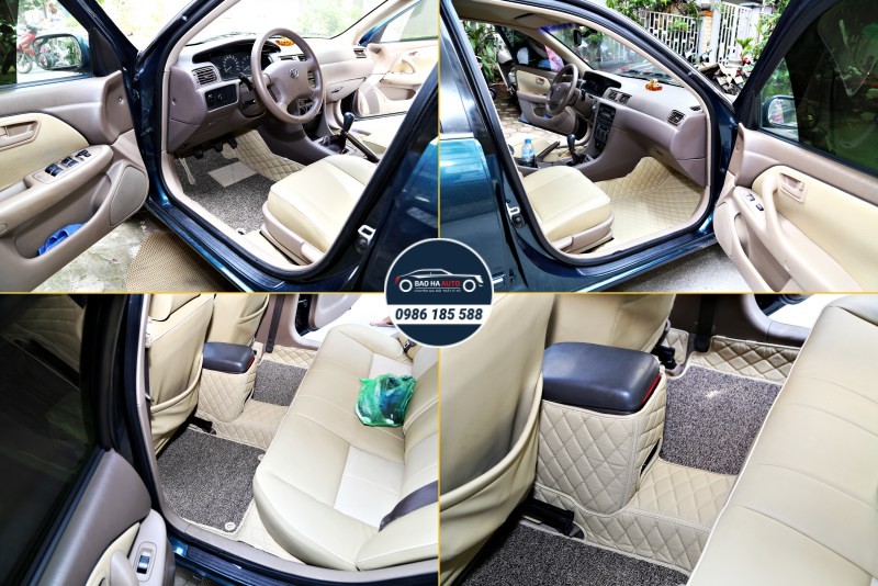 Thảm lót sàn ô tô da công nghiệp cho xe Toyota (cao cấp, giá rẻ)